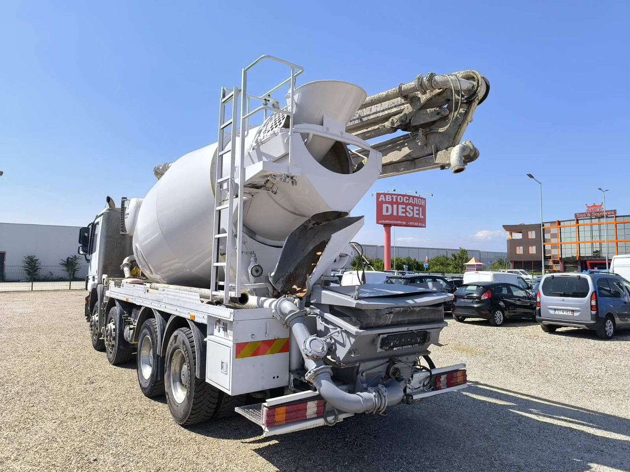 MERCEDES-BENZ ACTROS 3241 SCHWING FBP24 - Camion pompe: photos 5 MERCEDES-BENZ ACTROS 3241 SCHWING FBP24 - Camion pompe: photos 5