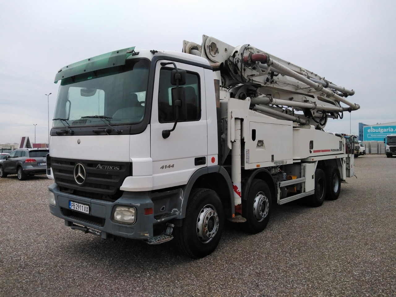 Mercedes-Benz ACTROS 4144 PUTZMEISTER M42 - Camion pompe: photos 3 Mercedes-Benz ACTROS 4144 PUTZMEISTER M42 - Camion pompe: photos 3