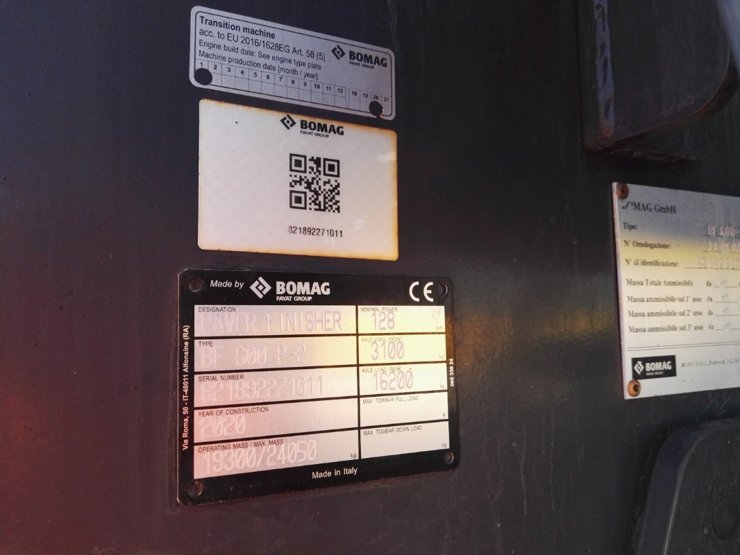 BOMAG IT BF 600 P-2 S500 Stage IV/Tier 4f - Finisseur: photos 2 BOMAG IT BF 600 P-2 S500 Stage IV/Tier 4f - Finisseur: photos 2