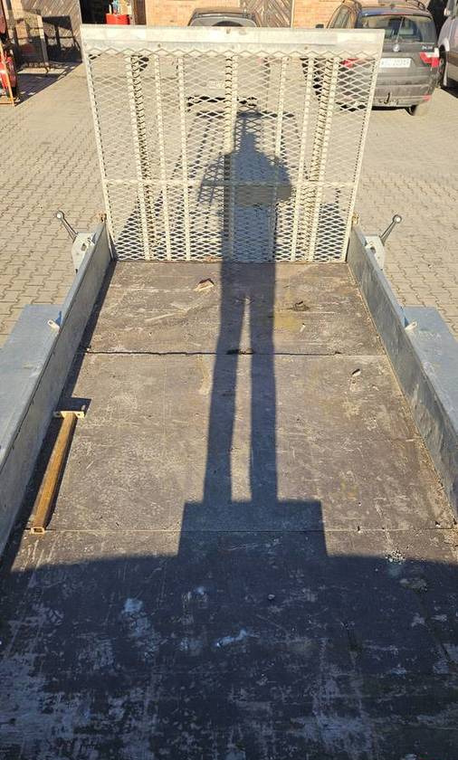 Remorque porte engin Przyczepa laweta Tiki TP385 3,5 tony 385x180 cm minikoparka: photos 10