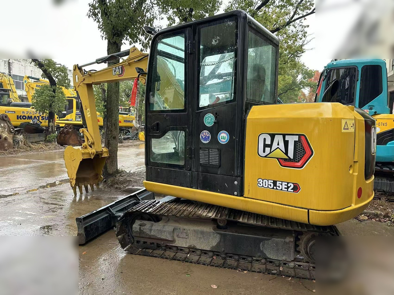 CATERPILLAR 305.5E2 - Mini pelle: photos 1 CATERPILLAR 305.5E2 - Mini pelle: photos 1