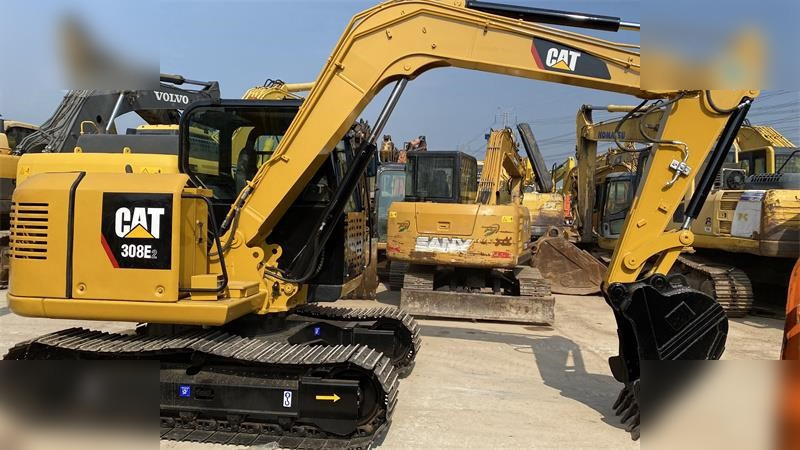 CATERPILLAR 308E2 CR - Pelle sur chenille: photos 1 CATERPILLAR 308E2 CR - Pelle sur chenille: photos 1