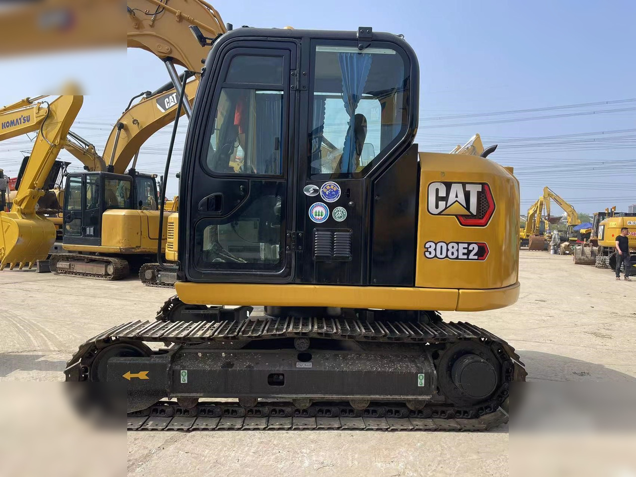 CATERPILLAR 308E2 - Pelle sur chenille: photos 5 CATERPILLAR 308E2 - Pelle sur chenille: photos 5