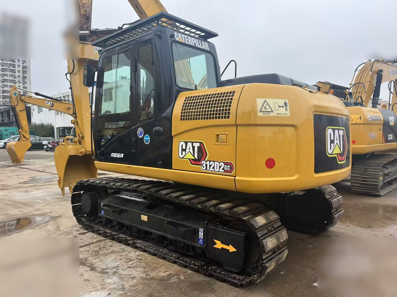 CATERPILLAR 312D2 GC - Pelle sur chenille: photos 2 CATERPILLAR 312D2 GC - Pelle sur chenille: photos 2