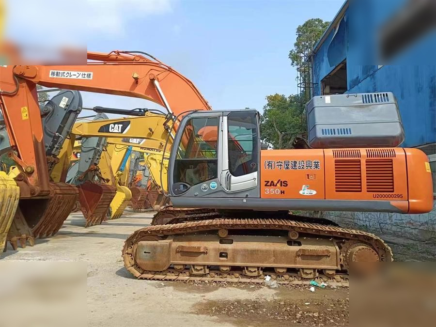 HITACHI ZX350-3 - Pelle sur chenille: photos 1 HITACHI ZX350-3 - Pelle sur chenille: photos 1