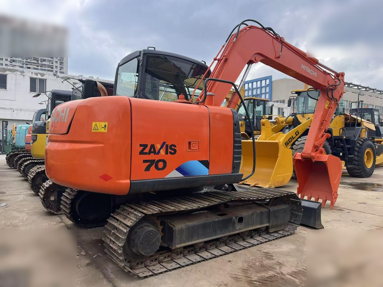 HITACHI ZX70-5G - Pelle sur chenille: photos 4 HITACHI ZX70-5G - Pelle sur chenille: photos 4