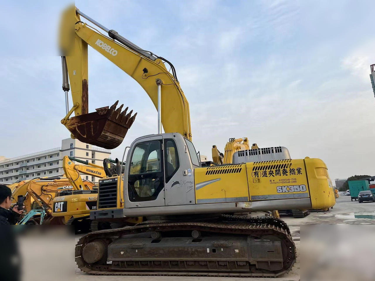 KOBELCO SK350 - Pelle sur chenille: photos 2 KOBELCO SK350 - Pelle sur chenille: photos 2