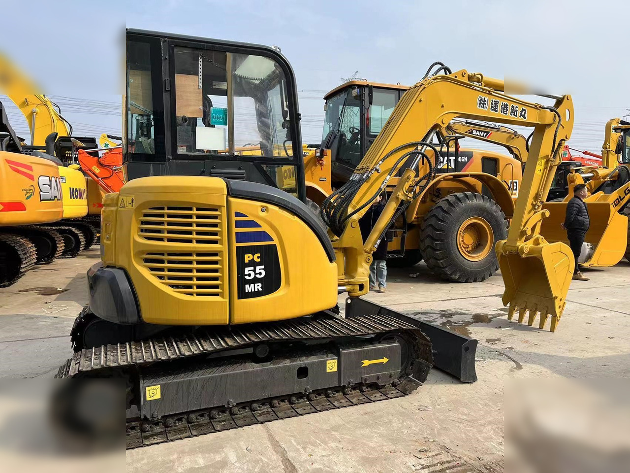 KOMATSU PC55MR-3 - Mini pelle: photos 2 KOMATSU PC55MR-3 - Mini pelle: photos 2