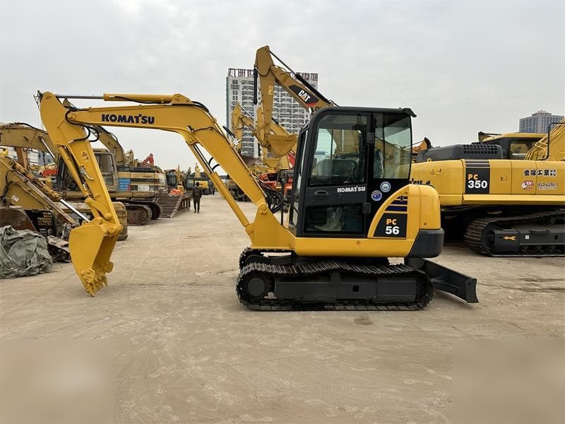 KOMATSU PC56-7 - Mini pelle: photos 1 KOMATSU PC56-7 - Mini pelle: photos 1