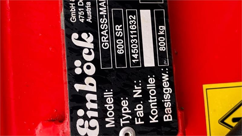 Einböck Grass-Manager 600 SR Halmstrigle - Herse: photos 4 Einböck Grass-Manager 600 SR Halmstrigle - Herse: photos 4