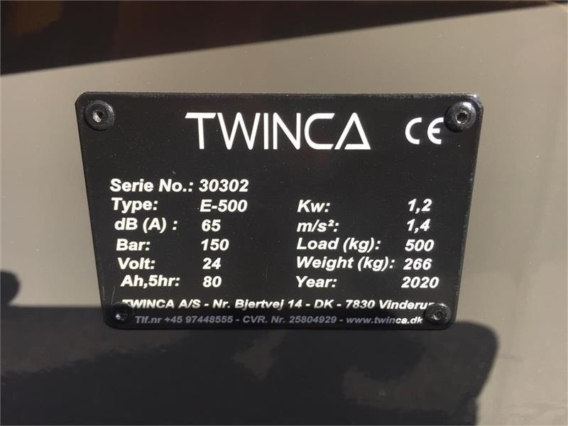 Mini tombereau Twinca E-500 elektrisk: photos 8