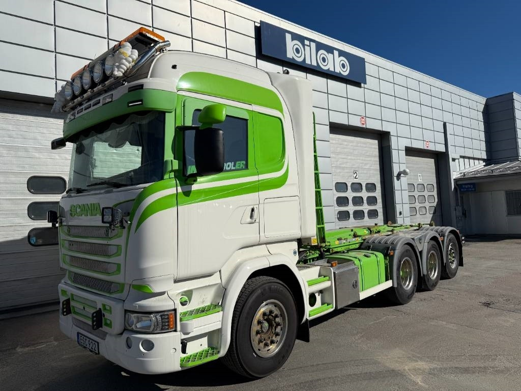 Scania R580lb8x4*4hna - Camion ampliroll: photos 1 Scania R580lb8x4*4hna - Camion ampliroll: photos 1