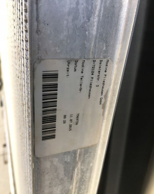 MAN TGS EURO 6 chłodnica wody cieczy 76cm - Radiateur pour Voiture: photos 3 MAN TGS EURO 6 chłodnica wody cieczy 76cm - Radiateur pour Voiture: photos 3