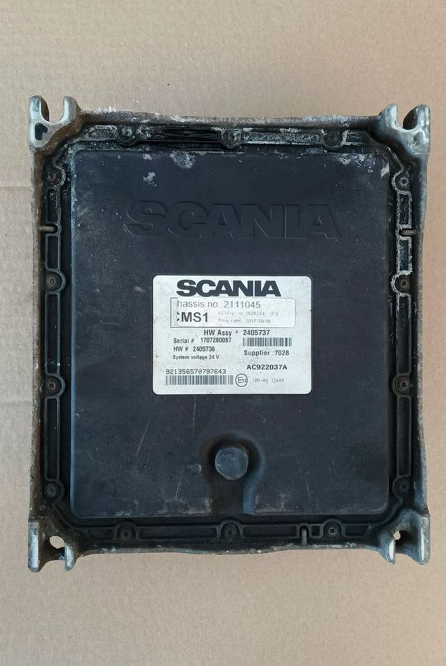 SCANIA R S STEROWNIK KOMPUTER MODUŁ CMS1 2405736 - Bloc de gestion pour Camion: photos 1 SCANIA R S STEROWNIK KOMPUTER MODUŁ CMS1 2405736 - Bloc de gestion pour Camion: photos 1