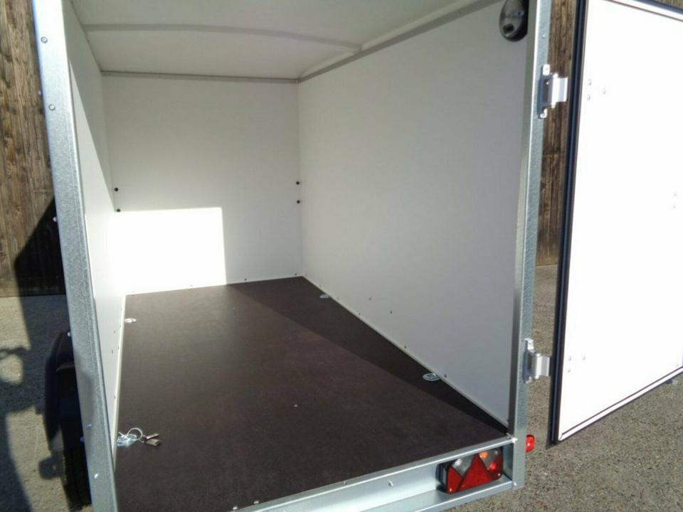 Böckmann KT 2513/135 PKW-Anhänger Koffer 1,35to. 100 km/h - Remorque voiture: photos 5 Böckmann KT 2513/135 PKW-Anhänger Koffer 1,35to. 100 km/h - Remorque voiture: photos 5