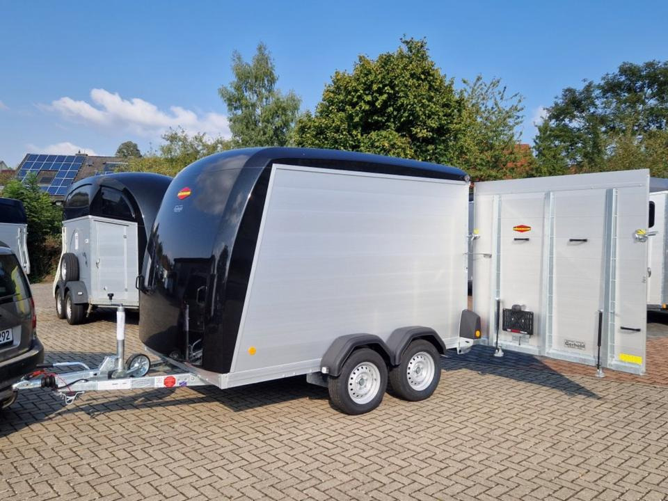 Böckmann KT-PB-AL 3018/27 Kofferanhänger,100 km/h,PKW Anhänger - Remorque fourgon: photos 1 Böckmann KT-PB-AL 3018/27 Kofferanhänger,100 km/h,PKW Anhänger - Remorque fourgon: photos 1