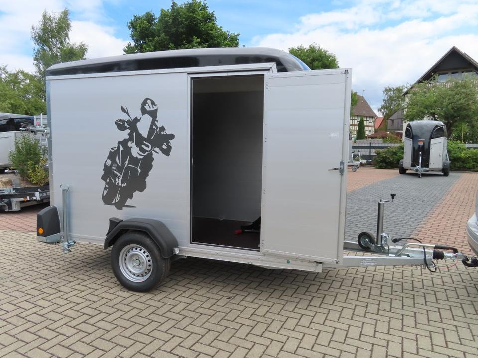 Böckmann KT-PB-AL Kofferanhänge Flügeltür Motorrad PKW Anhänger - Remorque pour moto: photos 1 Böckmann KT-PB-AL Kofferanhänge Flügeltür Motorrad PKW Anhänger - Remorque pour moto: photos 1
