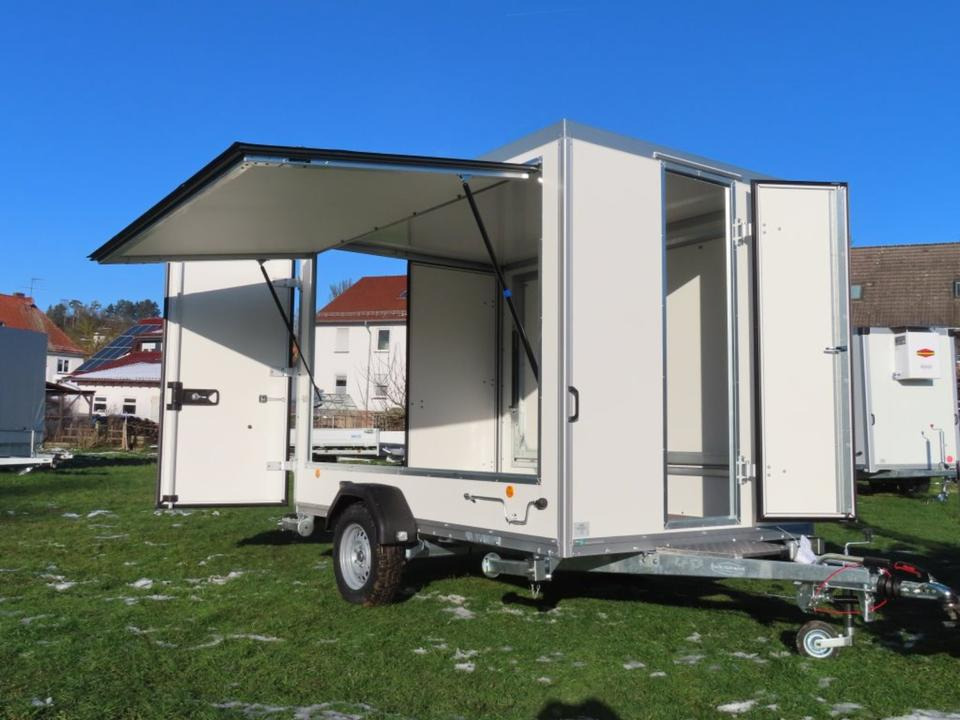 Böckmann Kofferanhänger KT 3018/15 Verkaufsanhänger PKW Anhänger - Remorque magasin: photos 5 Böckmann Kofferanhänger KT 3018/15 Verkaufsanhänger PKW Anhänger - Remorque magasin: photos 5