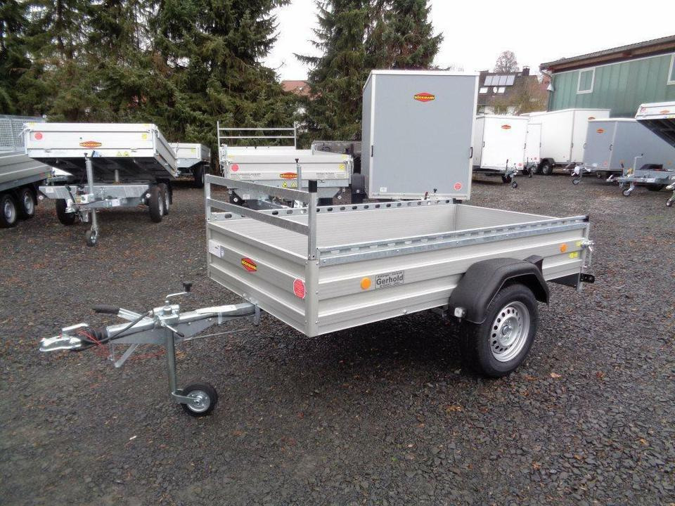 Böckmann PKW-Anhänger , 1,35to. Aluaufbau 100 km/h - Remorque voiture: photos 2 Böckmann PKW-Anhänger , 1,35to. Aluaufbau 100 km/h - Remorque voiture: photos 2