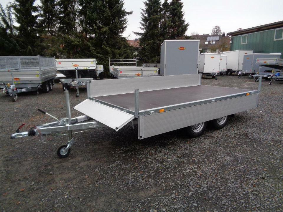 Böckmann PKW-Anhänger , 2,0 to. Hochlader, 100 km/h - Remorque plateau: photos 5 Böckmann PKW-Anhänger , 2,0 to. Hochlader, 100 km/h - Remorque plateau: photos 5