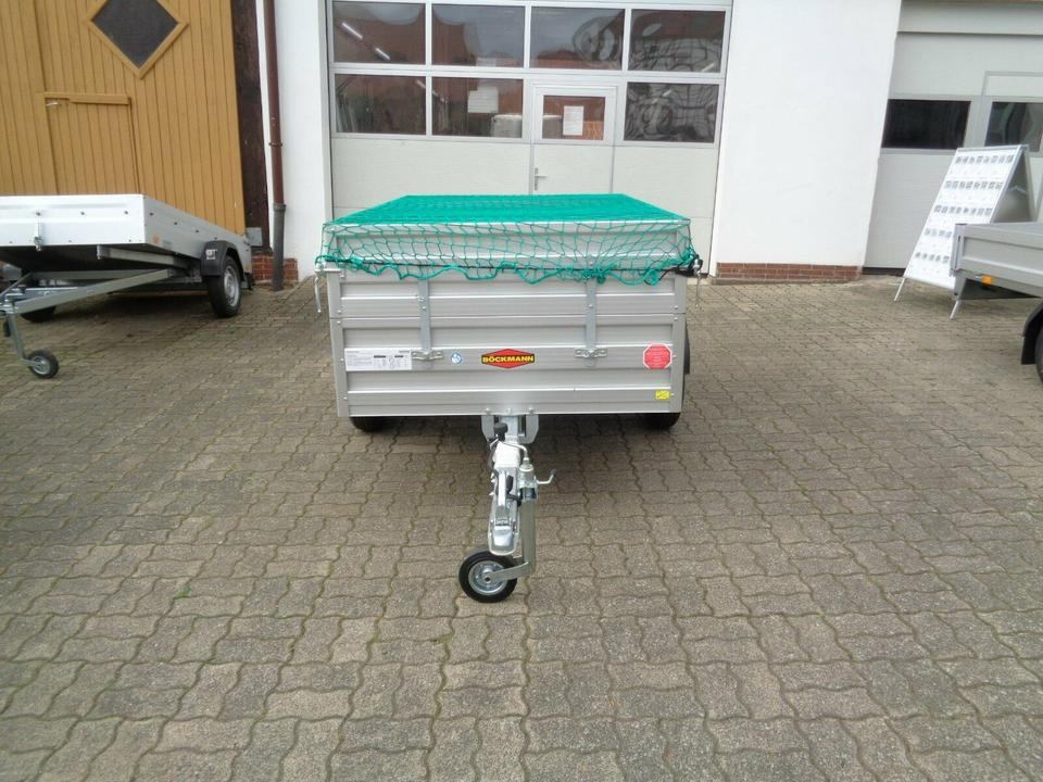 Remorque voiture Böckmann PKW-Anhänger, 750 kg, Kastenaufsatz, Containernetz: photos 7