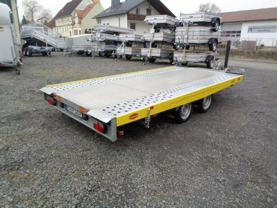Böckmann PKW-Anhänger, Autotransporter, 3,0to. kippbar, 100 km/h - Remorque porte-voitures: photos 4 Böckmann PKW-Anhänger, Autotransporter, 3,0to. kippbar, 100 km/h - Remorque porte-voitures: photos 4