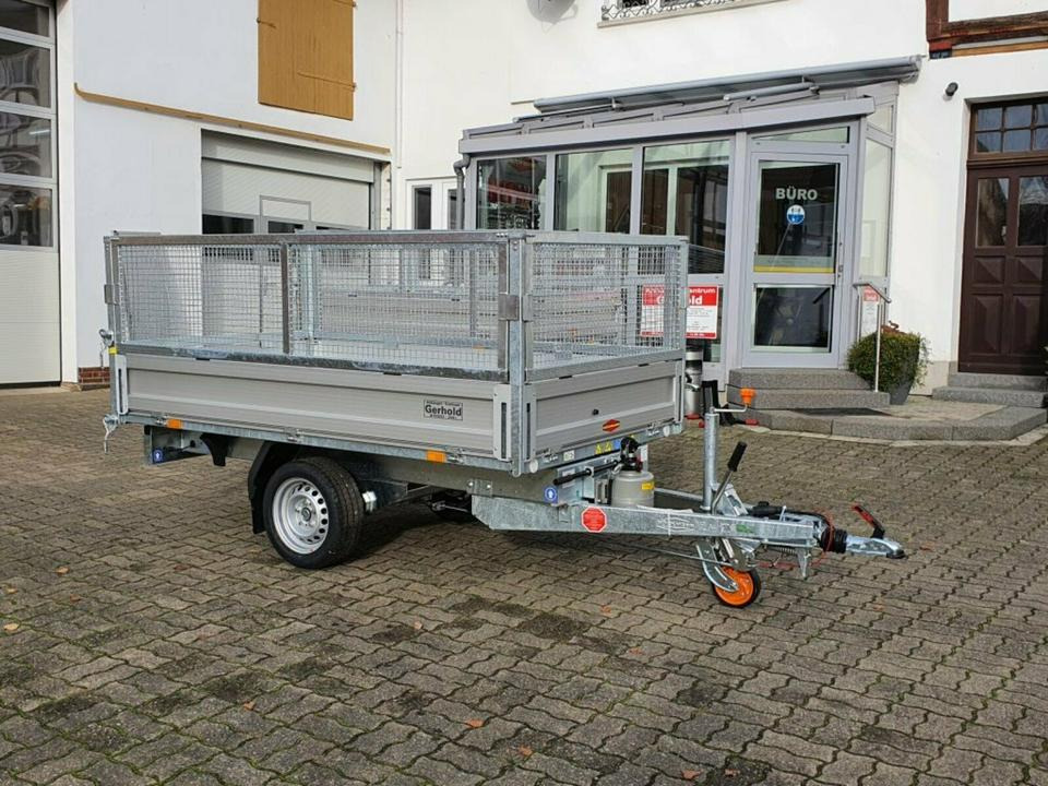 Böckmann PKW-Anhänger Rückwärtskipper, 1,5to, Gitter - Remorque benne: photos 2 Böckmann PKW-Anhänger Rückwärtskipper, 1,5to, Gitter - Remorque benne: photos 2