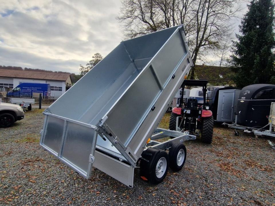 Böckmann Rückwärtskipper PKW Anhänger RK-AL 2516/20 Blechaufsatz - Remorque benne: photos 4 Böckmann Rückwärtskipper PKW Anhänger RK-AL 2516/20 Blechaufsatz - Remorque benne: photos 4