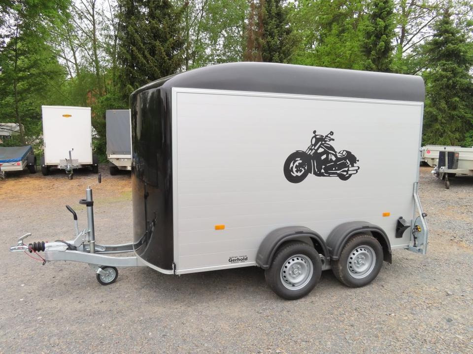 PKW Anhänger, Alu-Koffer,100 km/h,Kombiklappe,Seitentür,2,0 to. - Remorque pour moto: photos 2 PKW Anhänger, Alu-Koffer,100 km/h,Kombiklappe,Seitentür,2,0 to. - Remorque pour moto: photos 2