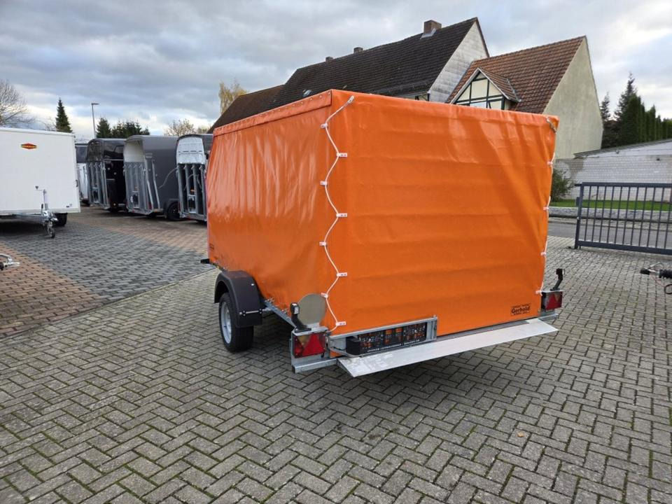 PKW Anhänger Unsinn Absenkanhänger 100 km/h Alubordwände Plane - Remorque voiture: photos 5 PKW Anhänger Unsinn Absenkanhänger 100 km/h Alubordwände Plane - Remorque voiture: photos 5