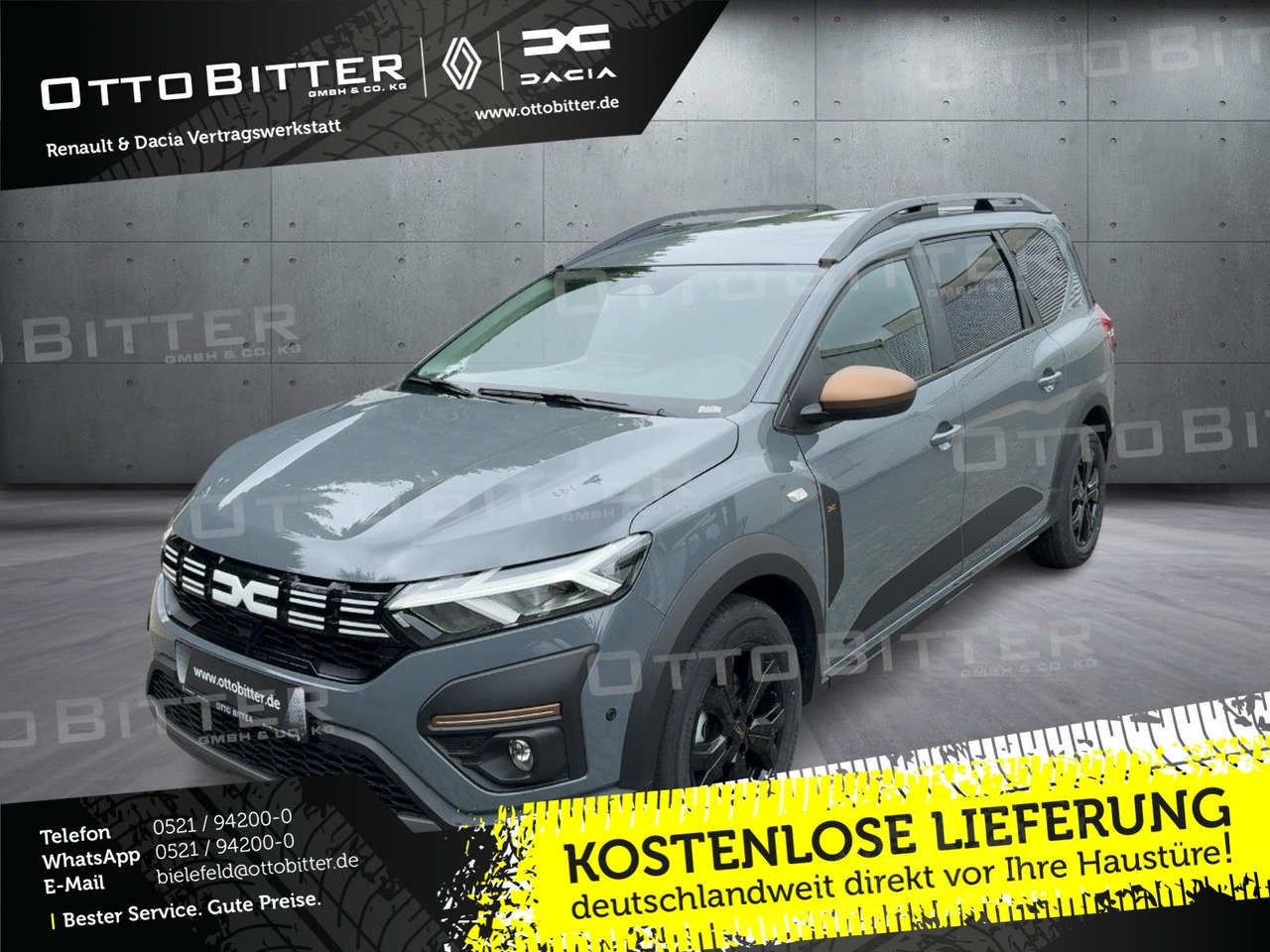 Dacia Jogger Extreme+ ECO-G 100 7-Sitzer FLÜSSIGGAS - Voiture: photos 1 Dacia Jogger Extreme+ ECO-G 100 7-Sitzer FLÜSSIGGAS - Voiture: photos 1