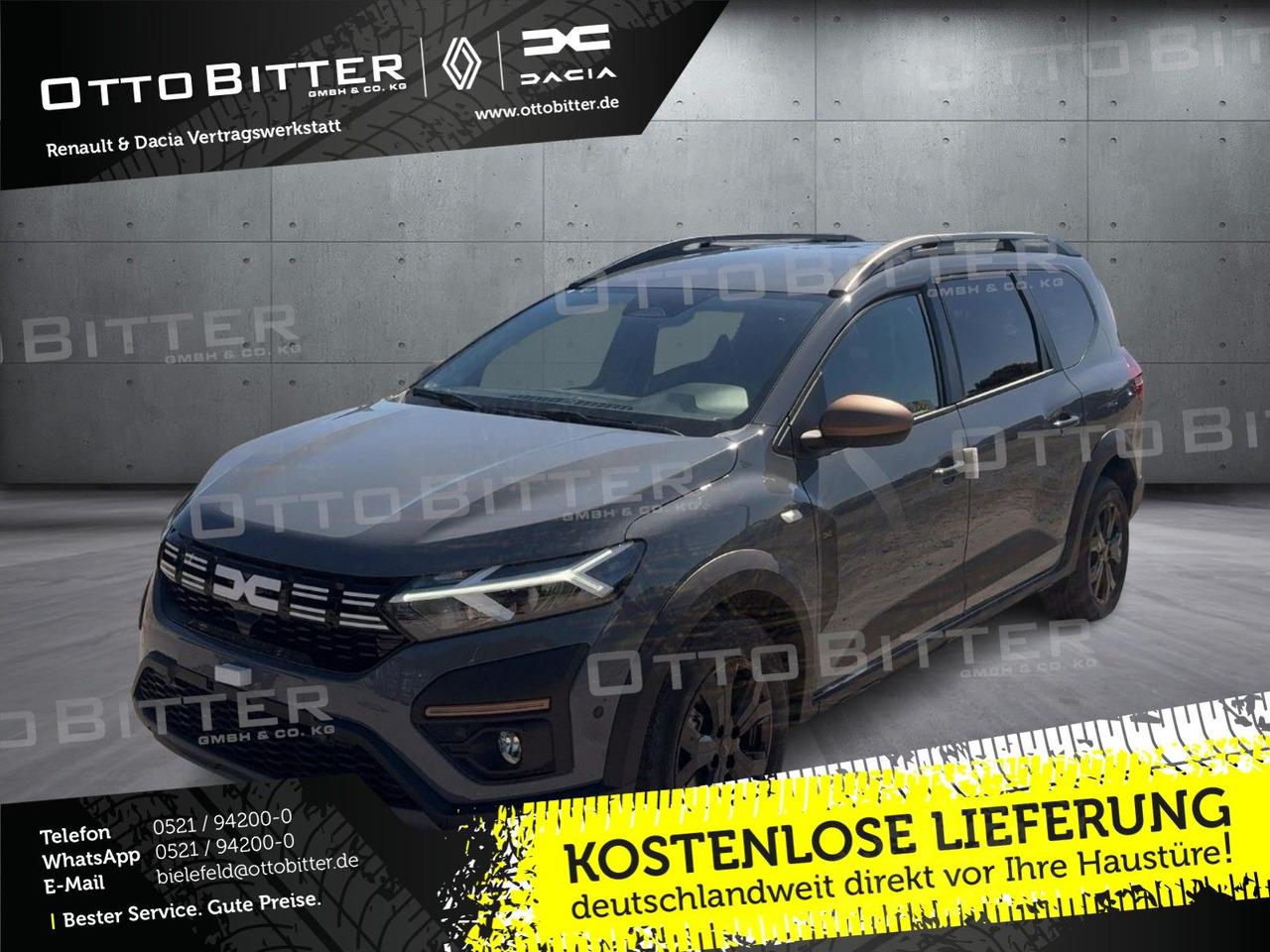 Dacia Jogger Extreme TCe110 5-Sitze CITY-PAKET/NAVI - Voiture break: photos 1 Dacia Jogger Extreme TCe110 5-Sitze CITY-PAKET/NAVI - Voiture break: photos 1