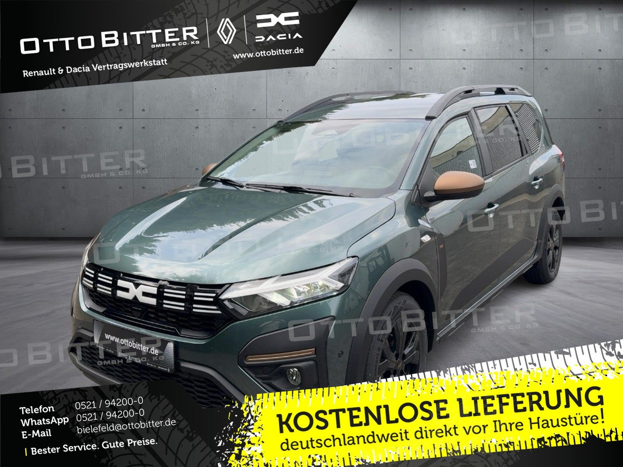 Dacia Jogger Extreme TCe110 7-Sitze CITY-PAKET/NAVI - Voiture: photos 1 Dacia Jogger Extreme TCe110 7-Sitze CITY-PAKET/NAVI - Voiture: photos 1