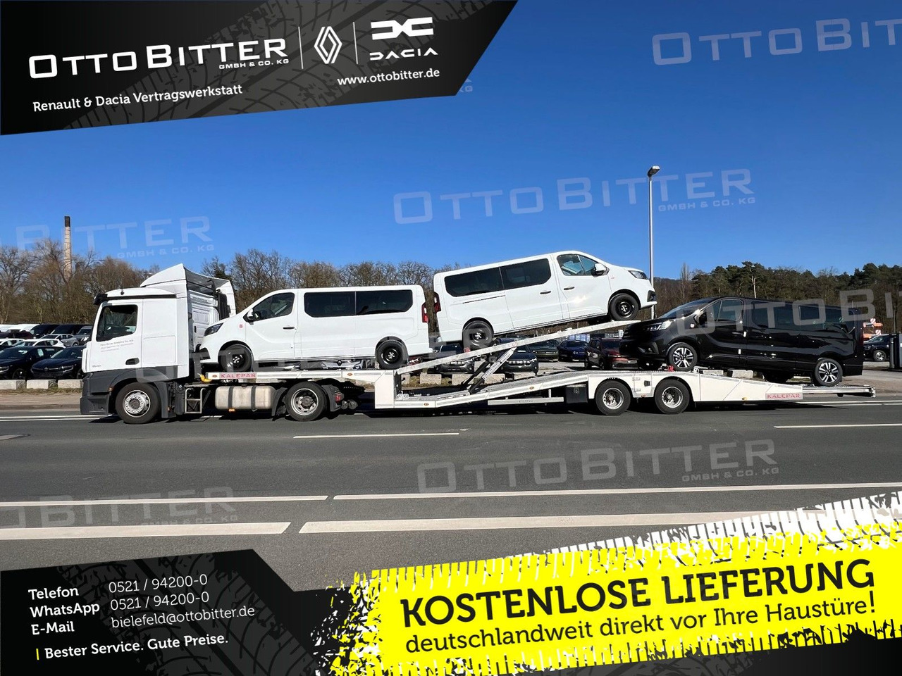 KALEPAR KLP228V4 4er-Autotransporter 2xAchse VDI - Semi-remorque porte-voitures: photos 1 KALEPAR KLP228V4 4er-Autotransporter 2xAchse VDI - Semi-remorque porte-voitures: photos 1