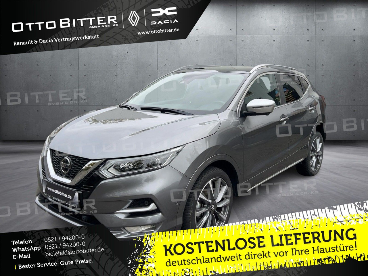 Nissan Qashqai Tekna 1.7 dCi 4X4 ALLRAD AUTOMATIK LEDER - SUV: photos 1 Nissan Qashqai Tekna 1.7 dCi 4X4 ALLRAD AUTOMATIK LEDER - SUV: photos 1
