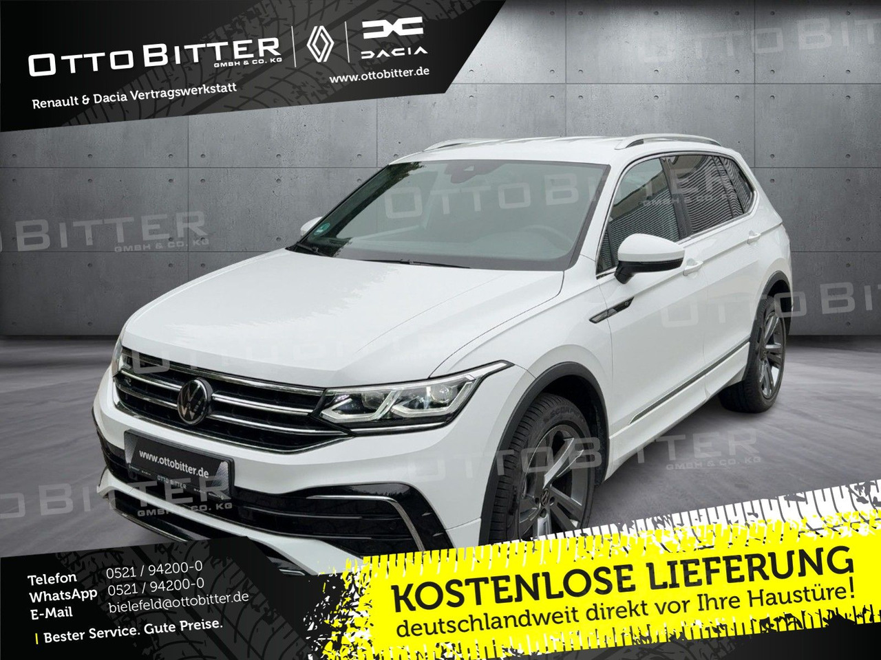 Volkswagen Tiguan Allspace 2.0 TDI R-Line DSG 7-SITZER - SUV: photos 1 Volkswagen Tiguan Allspace 2.0 TDI R-Line DSG 7-SITZER - SUV: photos 1
