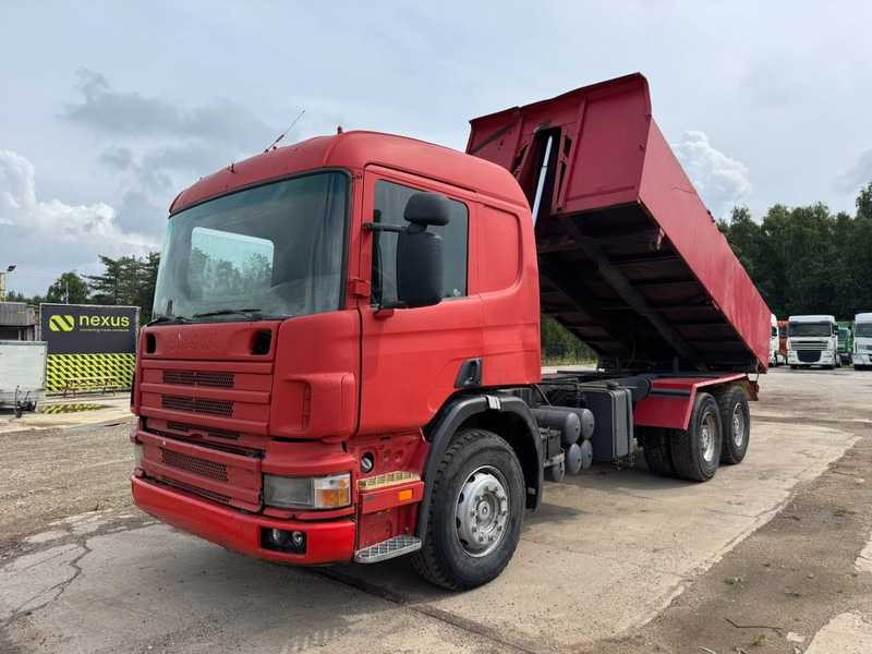 Scania 124 - 360 (BIG AXLES / STEEL SUSPENSION / MANUAL PUMP / MANUAL GEARBOX) - Camion benne: photos 1 Scania 124 - 360 (BIG AXLES / STEEL SUSPENSION / MANUAL PUMP / MANUAL GEARBOX) - Camion benne: photos 1