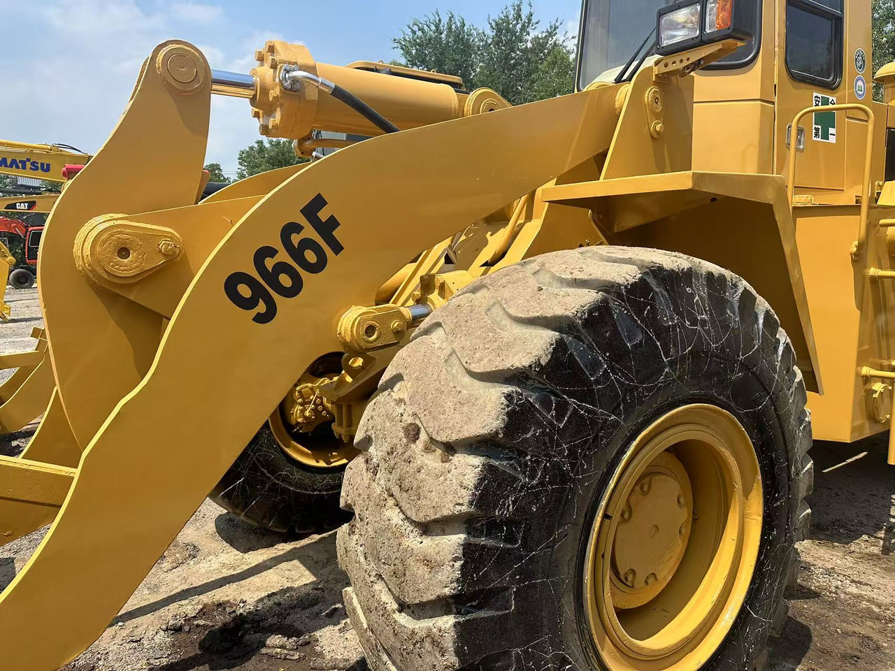 CATERPILLAR used cat 966f loader - Chargeuse sur pneus: photos 5 CATERPILLAR used cat 966f loader - Chargeuse sur pneus: photos 5
