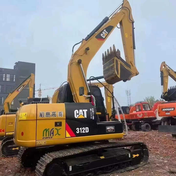Caterpillar CAT312D Small and Medium-sized Original 12Ton Used Excavator CAT312D Sold Well - Pelle: photos 1 Caterpillar CAT312D Small and Medium-sized Original 12Ton Used Excavator CAT312D Sold Well - Pelle: photos 1