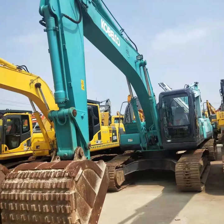 Used High-quality Original Japan Kobelco SK210-8 Crawler Excavator in Hefei - Pelle: photos 2 Used High-quality Original Japan Kobelco SK210-8 Crawler Excavator in Hefei - Pelle: photos 2