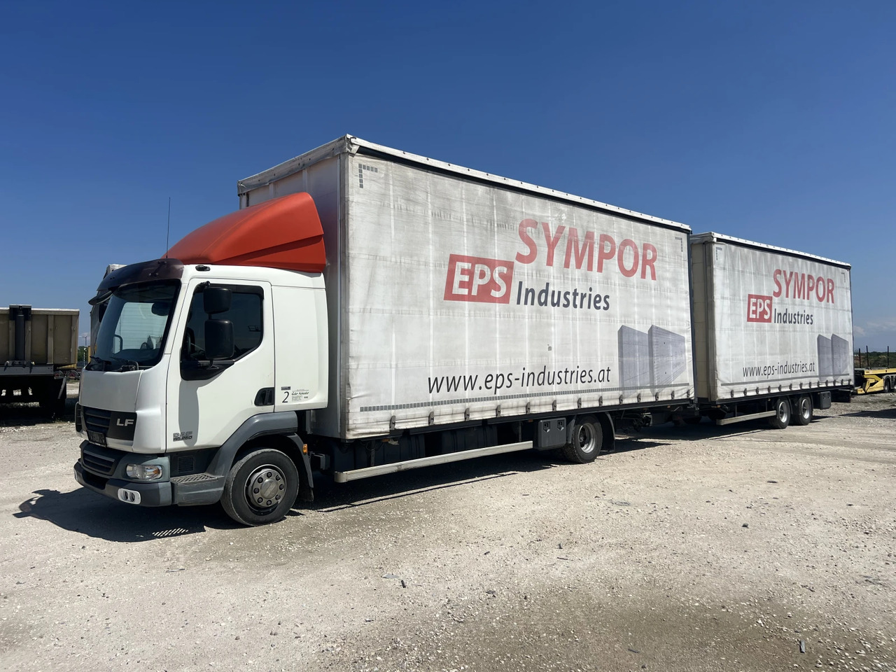 Daf Fa 7.85м., Euro5, Щора, Композиция, Mega, Внос - Camion à rideaux coulissants: photos 3 Daf Fa 7.85м., Euro5, Щора, Композиция, Mega, Внос - Camion à rideaux coulissants: photos 3