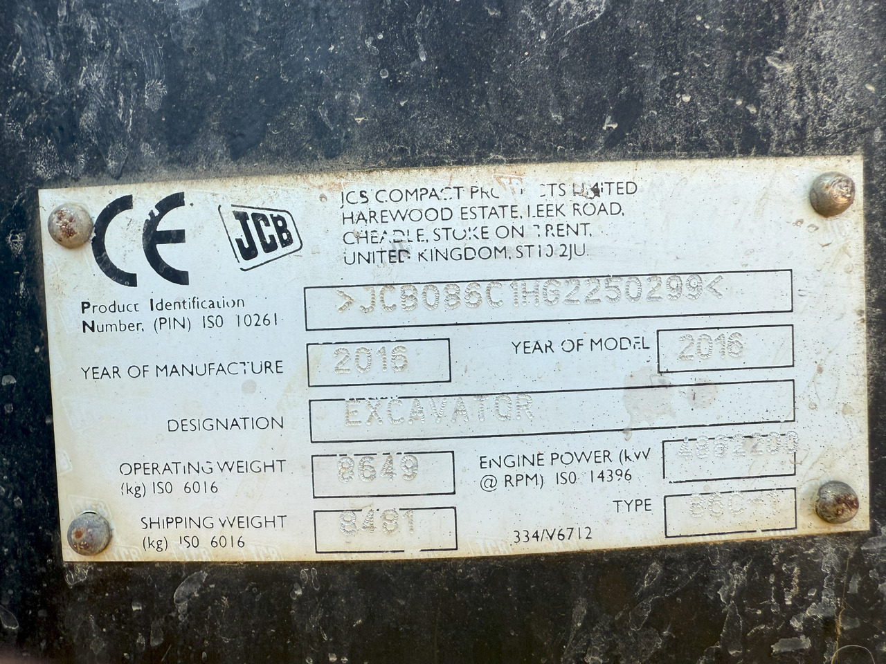 JCB 86C-1 - Pelle: photos 5 JCB 86C-1 - Pelle: photos 5