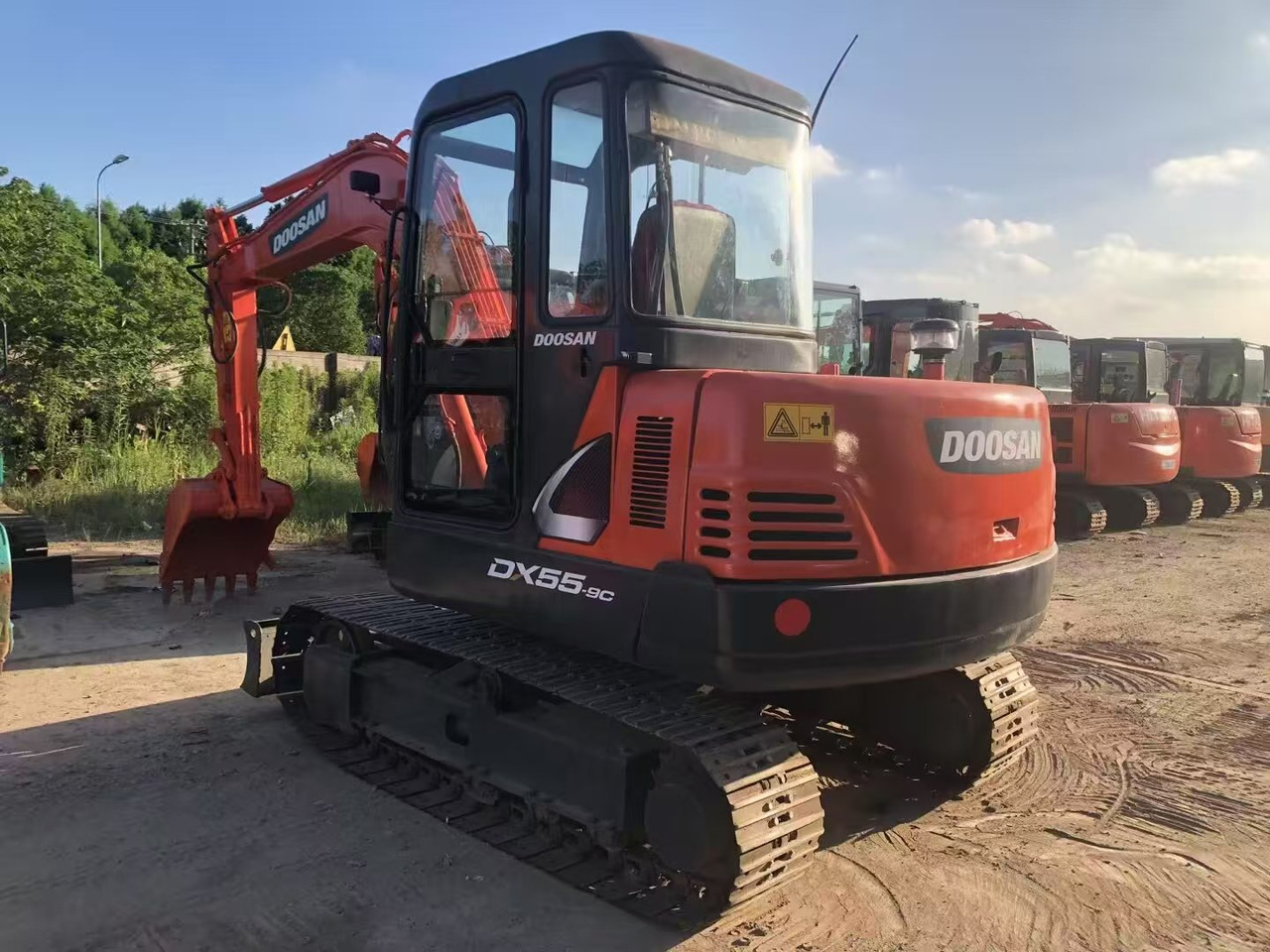 Pelle sur chenille DOOSAN DX55-9C: photos 14