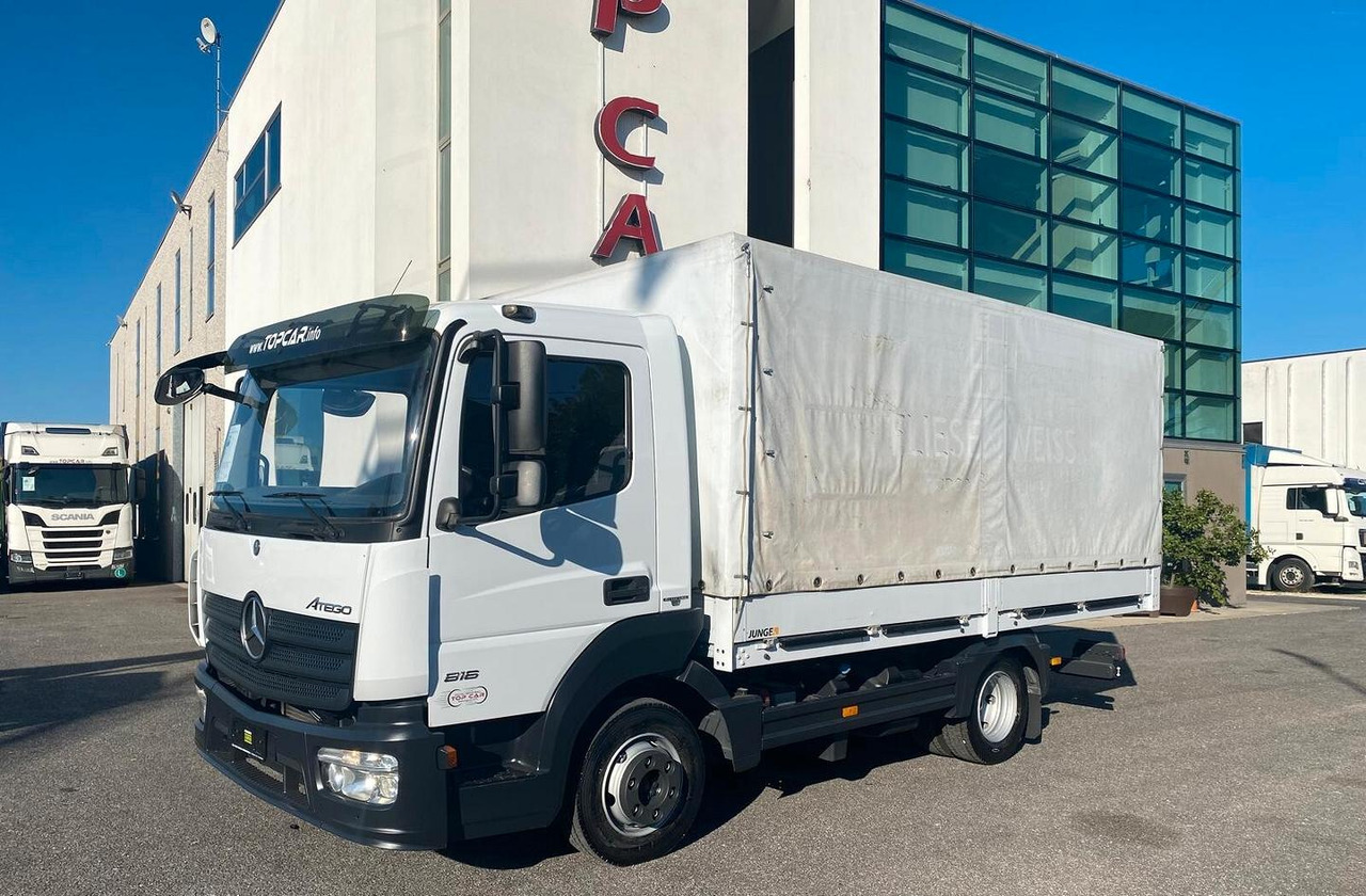 MERCEDES 816 ATEGO CASSONE CENTINATO - Camion à rideaux coulissants: photos 2 MERCEDES 816 ATEGO CASSONE CENTINATO - Camion à rideaux coulissants: photos 2