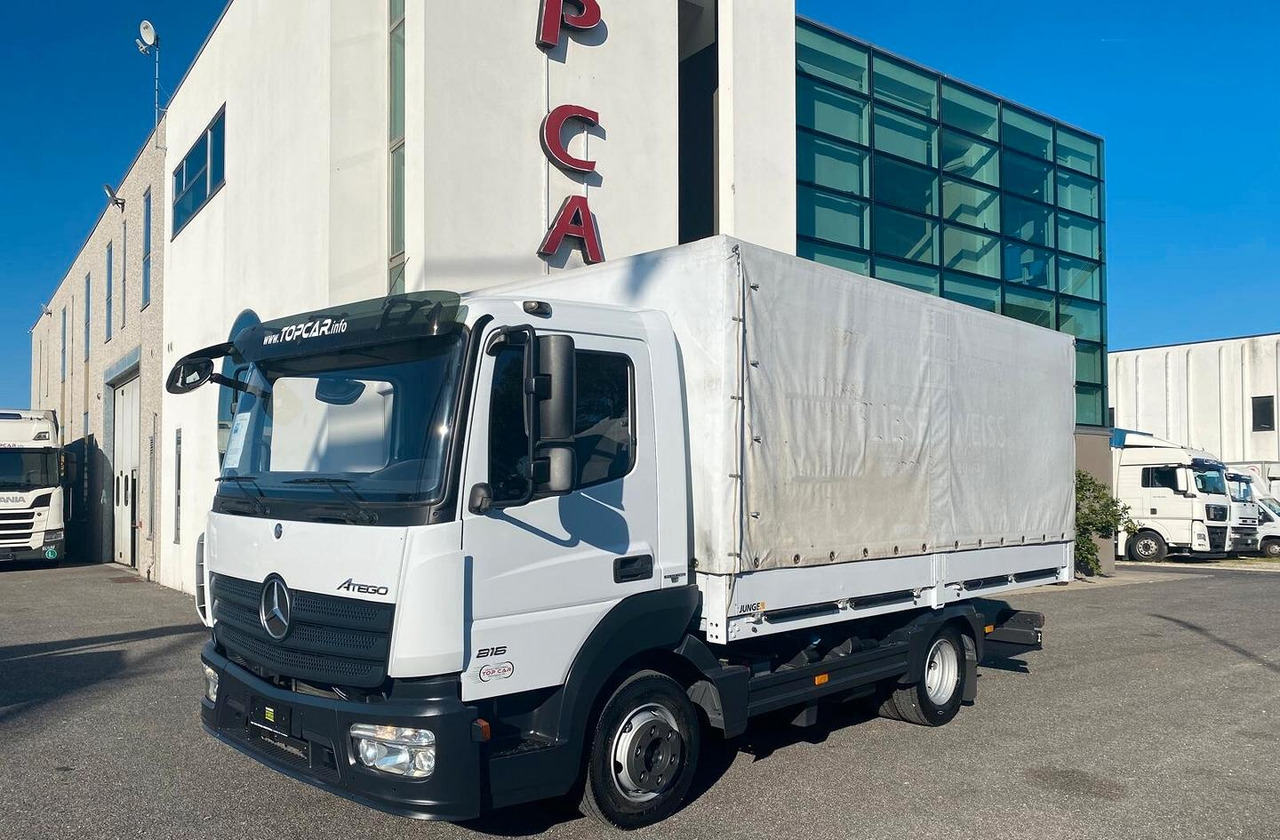 MERCEDES 816 ATEGO CASSONE CENTINATO - Camion à rideaux coulissants: photos 1 MERCEDES 816 ATEGO CASSONE CENTINATO - Camion à rideaux coulissants: photos 1