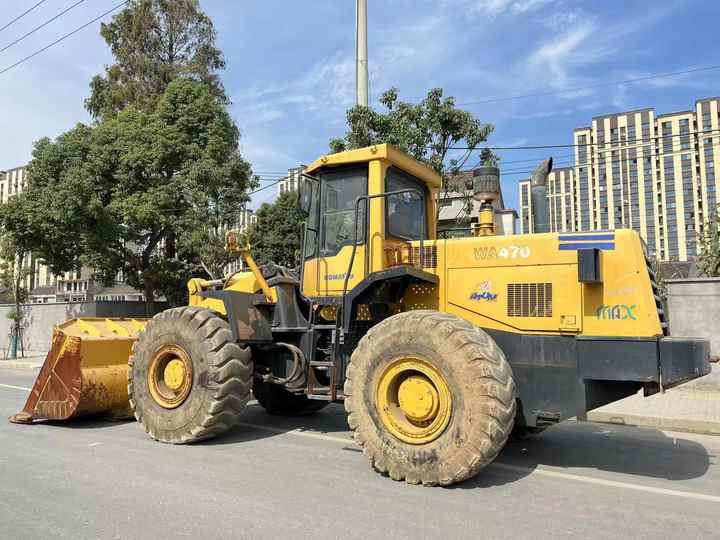 Chargeuse sur pneus 100% Original komatsu Wa470-3  Wheel Loader on Sale  Used Japan Brand komatsu Wa380 470  Large Wheel Loader  Export [ Copy ]: photos 6