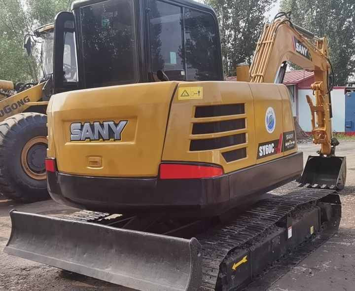 China Brand Used Sany Sy60c Mini Excavator 6ton Crawler Earth Digger Machine for Sale - Mini pelle: photos 4 China Brand Used Sany Sy60c Mini Excavator 6ton Crawler Earth Digger Machine for Sale - Mini pelle: photos 4