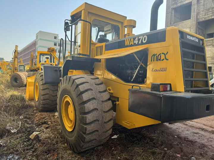 Used komatsu WA470-3 Model Wheel Loader Second Hand Machine Popular Brand Japan komatsu Hydraulic Machinery en crédit-bail Used komatsu WA470-3 Model Wheel Loader Second Hand Machine Popular Brand Japan komatsu Hydraulic Machinery: photos 6