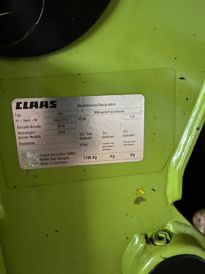Claas Disco 3200 RC - Faucheuse: photos 4 Claas Disco 3200 RC - Faucheuse: photos 4