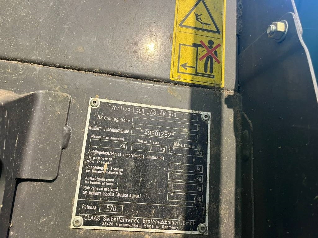 Ensileuse Claas Jaguar 970: photos 20